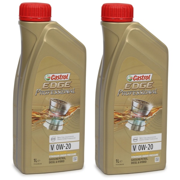 Set 2 Buc Ulei Motor Castrol Edge Professional Volvo V 0W-20 1L